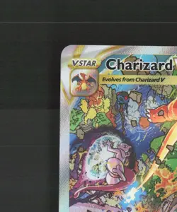 Charizard VSTAR SWSH262 Full Art Black Star Promo Pokemon Card NM - Image 3