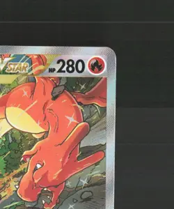 Charizard VSTAR SWSH262 Full Art Black Star Promo Pokemon Card NM - Image 4