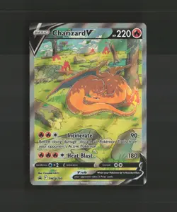 Charizard V SWSH260 Sword & Shield Full Art Black Star Promo Pokemon Card NM - Image 1