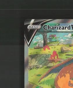 Charizard V SWSH260 Sword & Shield Full Art Black Star Promo Pokemon Card NM - Image 3