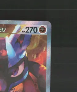 Lucario VSTAR SWSH291 Sword & Shield Full Art Black Star Promo Pokemon Card NM - Image 4