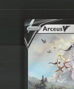 Arceus V SWSH204 Sword & Shield Full Art Black Star Promo Holo Pokemon Card NM - Image 3
