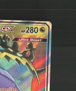 Naganadel & Guzzlord GX 158/236 Cosmic Eclipse Ultra Rare Holo Pokemon Card NM - Image 4