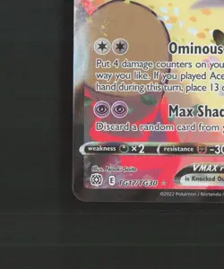Mimikyu VMAX TG17/TG30 Brilliant Stars Full Art Ultra Rare Holo Pokemon Card NM - Image 5