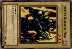 Unknown Warrior of Fiend SDK-E016 Yugioh Trading Card TCG - Image 5