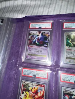 Pokemon Gengar TCG LV.X Platinum Arceus Holo Ultra Rare Card 97/99 2009 PSA 7 - Image 2