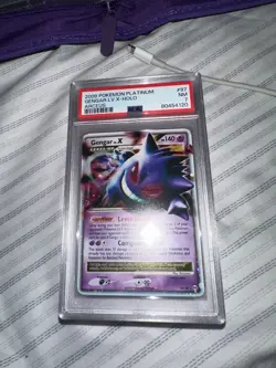 Pokemon Gengar TCG LV.X Platinum Arceus Holo Ultra Rare Card 97/99 2009 PSA 7 - Image 3
