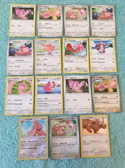 LICKITUNG & LICKILICKY BUNDLE OF POKEMON CARDS - Image 1