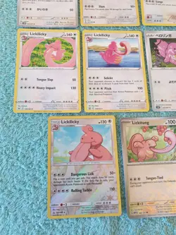 LICKITUNG & LICKILICKY BUNDLE OF POKEMON CARDS - Image 4