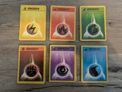 Pokemon TCG - Vintage Lot (100 Cards Total) - Energy Only - Image 1