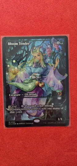 Bloom Tender (0390) - Foil - Showcase Lorwyn Eclipsed MTG - Image 1