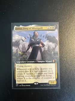 Felisa Fang of Silverquill (Extended Art) Commander 2021 Regular Near Mint MTG - Image 1