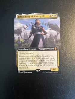 Felisa Fang of Silverquill (Extended Art) Commander 2021 Regular Near Mint MTG - Image 2