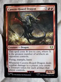 Cavern-Hoard Dragon - 31 - The Lord of the Rings - MTG Near Mint - Image 1