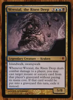 MTG Wrexial the Risen Deep Magic The Gathering Worldwake NM/Mint - Image 1