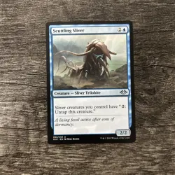 MTG 1x Scuttling Sliver x1 LP Modern Horizons - Image 1