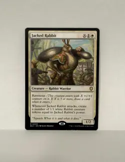 Jacked Rabbit - Commander: Bloomburrow (BLC) Rare 0009 Magic - Image 1