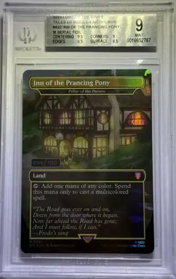 Inn Of The Prancing Pony Serialized MTG LoTR BGS 9 96/100 - Image 2