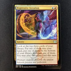 Expressive Iteration Strixhaven: School of Mages STX NM/M - Image 1