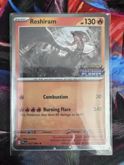 Pokemon Phantasmal Flames Reshiram 017/094 Promo Stamped Sealed TCG - Image 1