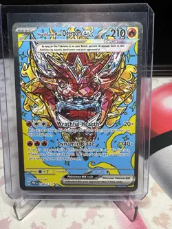 Hearthflame Mask Ogerpon EX Prismatic Evolutions Holo Pokemon TCG Card 148/131 - Image 1