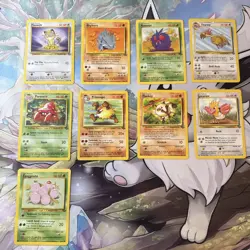 Pokemon WOTC Bundle Joblot, Uncommon & Common, Jungle - Image 1