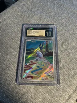 CGC 10 PRISTINE JAPANESE POKEMON 2023 FRIGIBAX 075/071 SNOW HAZARD sv2P - Image 1