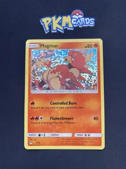 Pokemon TCG Magmar Mcdonalds 2019 3/12 Holo MP. - Image 1