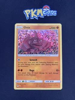 Pokemon TCG Onix McDonalds 2019 9/12 Holo HP. - Image 1