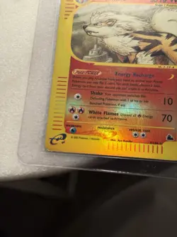 Arcanine 3/144 Skyridge Reverse Holo Pokemon TCG - Image 3