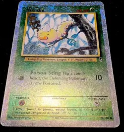 Pokemon TCG Legendary Collection Reverse Holo Weedle 99/110 🐛 WoTC C2002 - Image 4