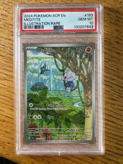 2024 Pokemon SCR EN Medtite Illustration Rare #153 - PSA 10 - Image 1
