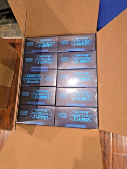 Pokemon Phantasmal Flames Elite Trainer Box - Original Factory Case of 10 ETBs - Image 1