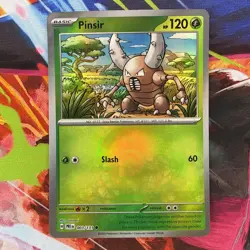 Pinsir 3/131 Pokemon TCG S&V Prismatic Evolutions Masterball Common Holo NM - Image 1