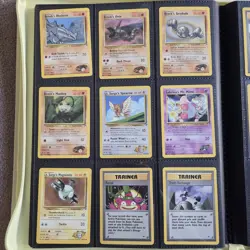 Pokemon Bundle - 36x Gym Heroes & Challenge Sets WOTC Com/Uncom No Duplicates - Image 1