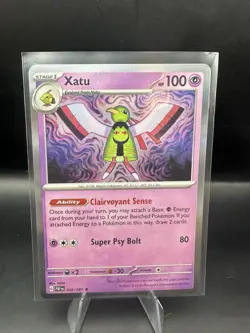 Xatu - 026/091 SV: Paldean Fates Holo Rare NM Pokemon TCG - Image 1