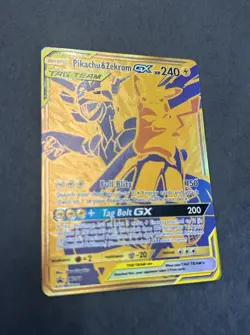 Pikachu & Zekrom GX Tag Team SM248 Promo Sun & Moon Pokemon 2021 - Image 2