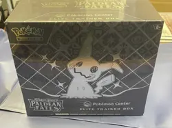 Paldean Fates Pokemon Center Elite Trainer Box Sealed Exclusive PC ETB SV4.5 - Image 1
