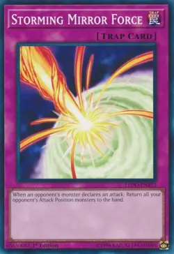 Yugioh! MP Storming Mirror Force - LEDD-ENB22 - Common - 1st Edition Moderately - Image 1