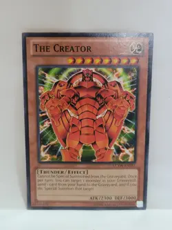 YUGIOH THE CREATOR LCYW COMMON LIGHT PLAYED - Image 1