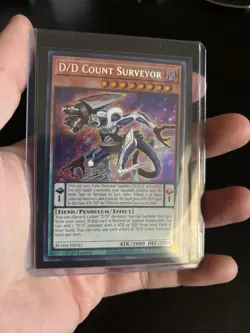 Yu-Gi-Oh! D/D Count Surveyor 1st Edition Secret Rare BLMM-EN041 - Image 1
