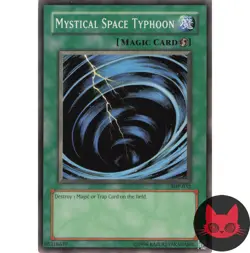 Yugioh Mystical Space Typhoon SDP-032 Common NM - Image 1