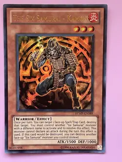 The Six Samurai Kamon RYMP-EN089 Ra Yellow Mega Pack Unlimited NM - Image 1