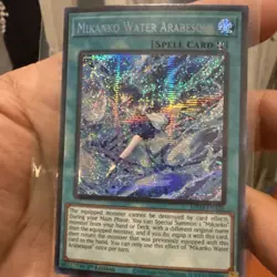Yugioh Mikanko Water Arabesque MP24-EN136 Prismatic Secret Rare 1st Edition - Image 1