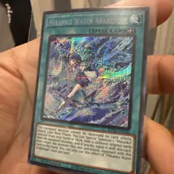 Yugioh Mikanko Water Arabesque MP24-EN136 Prismatic Secret Rare 1st Edition - Image 2