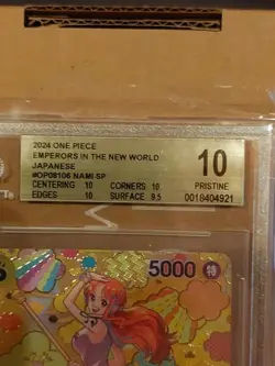 NAMI SP OP08-106 BGS 10 ONE PIECE EMPERORS IN THE NEW WORLD - Image 2