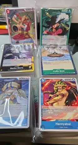 One Piece TCG - OP14 - The Azure Sea's Seven "" BULK 2 LB OF NM CARDS "" - Image 1
