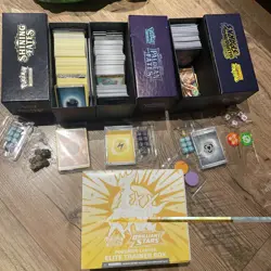 Pokemon Job Lot Trading Cards Bundle , Shiny Box excellent Lot I - Image 1