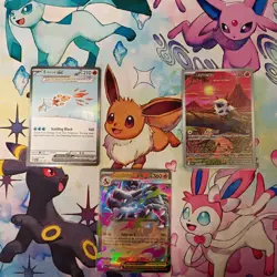 pokemon 3 card lot #17 - Image 1