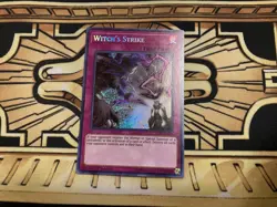 Witch’s Strike SAST-EN079 1st Secret Rare NM Yugioh Card - Image 1